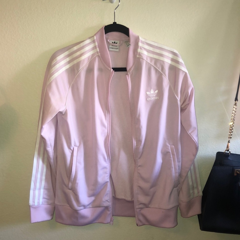 Lavender Adidas jacket